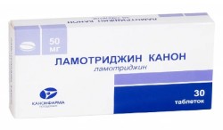 Ламотриджин Канон табл. 50 мг 30 шт.