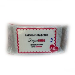 Салфетки влажные для детей 60 шт. ЭлараКидс суперплотные