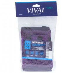 Мочалка Vival массажная прямоугольная
