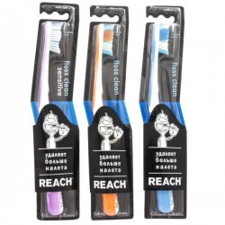 Зубная щетка Reach флосс клин жесткая