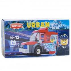 Игрушка Zormaer конструктор Урбан Огненный коготь 84 элемента