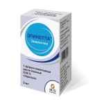 Эпинепта, капли глазные 0.05% 5 мл 1 шт флакон-капельница