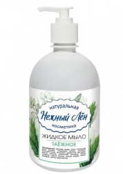 Жидкое мыло Нежный лен таежное 500 мл