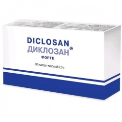 Диклозан форте 36 шт. капс. 500 мг