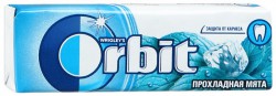 Жевательная резинка Orbit прохладная мята 10 шт.