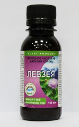Левзея (маралий корень) 1 шт. настойка 100 мл
