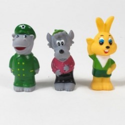 Игрушка для ванны Капитошка заяц волк бегемот