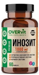 Инозитол OVERvit БАД 60 шт. капс.