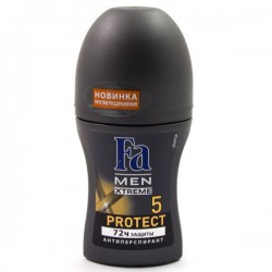 Дезодорант-антиперспирант для мужчин FA Экстрим Протект 5 ролик 50 мл
