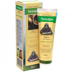 Крем для ног Лекарь размягчающий с мочевиной при натоптышах и сухих мозолях 50 мл