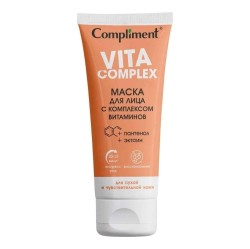 Маска для лица Compliment с комплексом витаминов Вита Комплекс 75 мл