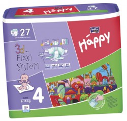 Подгузники 27 шт. Bella бэби хэппи макси 8-18 кг
