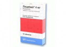 Лаципил табл. п/о 2 мг 14 шт.