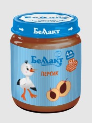 Пюре Беллакт персик с 6 мес 100 г
