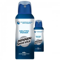 Дезодорант-антиперспирант для мужчин Mennen Speed Stick Нейтро Пауэр 150 мл