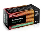 Оланзапин Медисорб, таблетки покрытые пленочной оболочкой 5 мг 28 шт