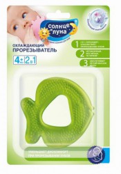 Прорезыватель Aura Солнце+Луна охлаждающий