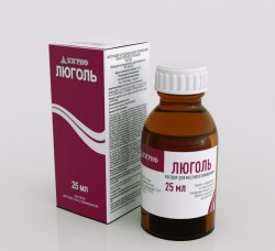 Люголь р-р д/местн. прим. 25 мл 1 шт.