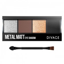 Тени для век Divage Метал мат 01