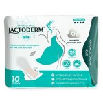 Прокладки гигиенические, Lactoderm (Лактодерм) 10 шт део нормал
