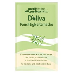 Маска для лица D'oliva увлажняющая 15 мл