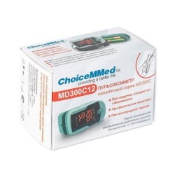 Пульсоксиметр напалечный с принадлежностями ChoiceMMed MD300C12