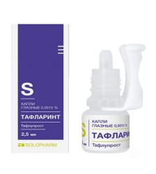 Тафларинт капли глазн. 0.0015% 2.5 мл 1 шт.