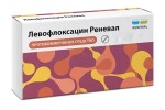 Левофлоксацин Реневал, таблетки покрытые оболочкой пленочной 250 мг 14 шт