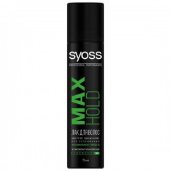 Лак для волос Syoss Макс Холд максимально сильная фиксация 75 мл