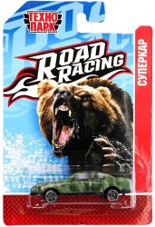 Игрушка Технопарк Машина Суперкар медведь металлическая цвет в ассортименте