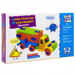 Игрушка Kribly Boo конструктор мультицвет грузовик