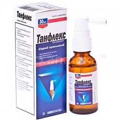 Танфлекс спрей оральн. 0.15% 30 мл 1 шт.