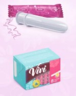 Тампоны Vivi супер с аппликатором 8 шт.