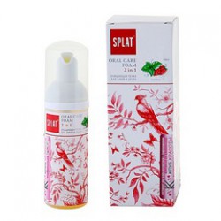 Пенка для полости рта Splat 2 в 1 малина 50 мл