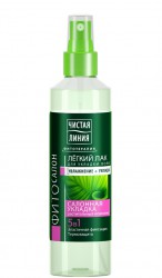 Лак для волос Чистая линия Термозащита легкий 160 мл