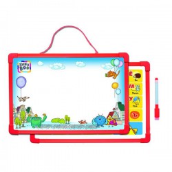 Игрушка Kribly Boo Доска для рисования с алфавитом с маркером зеленая