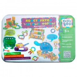 Игрушка Kribly Boo конструктор веселые формы мастерская в боксе
