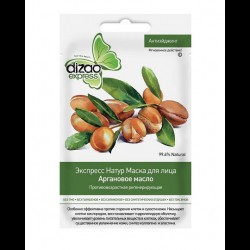 Маска для лица Dizao ЭКСПРЕСС-НАТУМАСКА противовозрастная регенерирующая аргановое масло 10 шт.