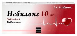 Небилонг табл. 10 мг 30 шт.