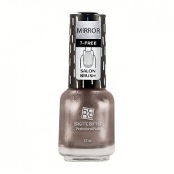 Лак для ногтей Brigitte Bottier Зеркальный гелевый 12 мл т.14 розовое серебро