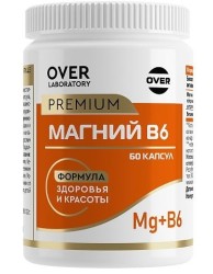 Магний B6 OVER laboratory БАД 60 шт. капс.