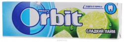 Жевательная резинка Orbit 13.6 г Сладкий лайм подушечки