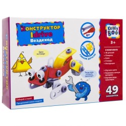Игрушка Kribly Boo Айдрайв конструктор вездеход 49 элементов