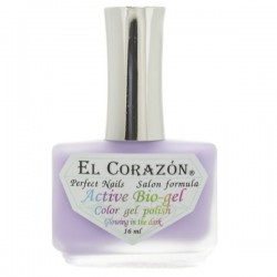 Лак для ногтей El Corazon Актив био-гель светящийся в темноте 16 мл 423/490