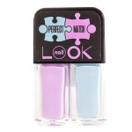 Лак для ногтей, Nail Look (Найл Лук) 3 мл 2 шт 31922 Трендс Перфект Матч Solo&Holo