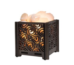 Светильник соляной Корзина Спираль 1.8 кг