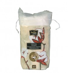 Ватные диски Bella овал био 40 шт.