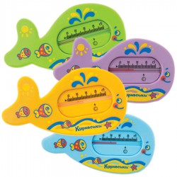 Термометр для воды 1 шт. Курносики Китенок