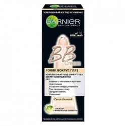 Ролик для кожи вокруг глаз Garnier Секрет совершенства ВВ крем 7 мл светло-бежевый