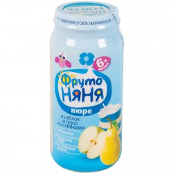 Пюре Фрутоняня яблоко груша сливки с 5 мес 250 г